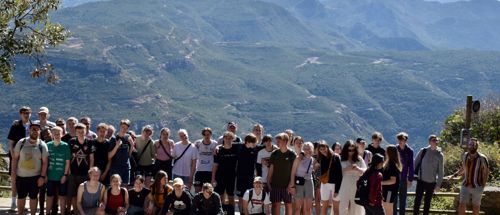 Sædding efterskoles elever er i Spanien