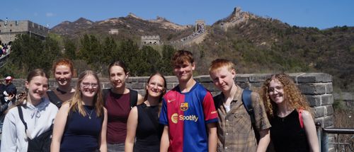 Sædding Efterskole På Den Kinesiske Mur