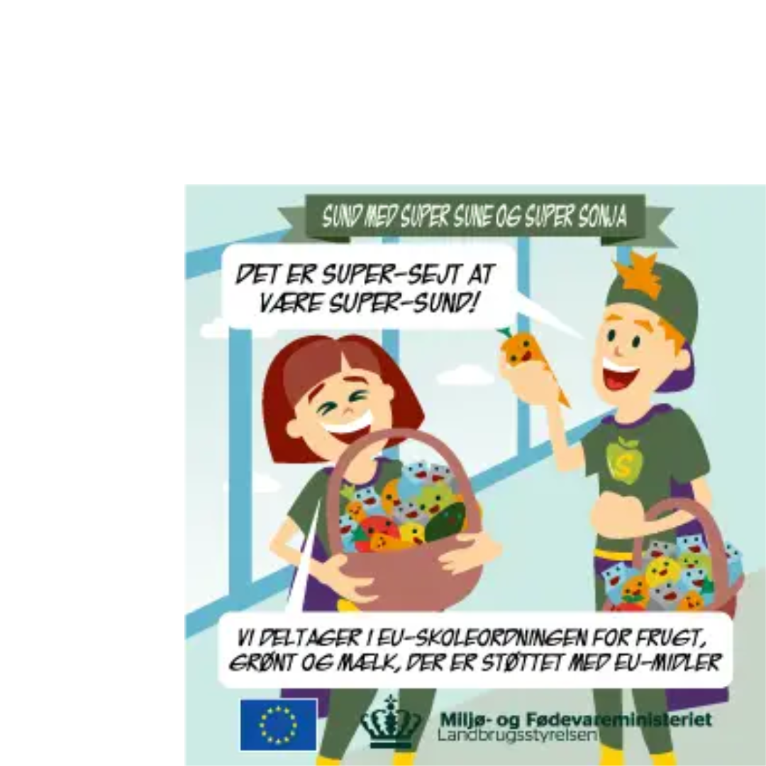 EU skolefrugt og grønt ordning på Sædding Efterskole
